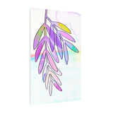 Lilac Palm Canvas
