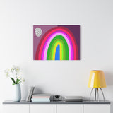 Neon Rainbow Canvas, 1.25"