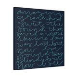 Amazing Grace Canvas (Navy)