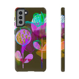 Neon Bloom Phone Case