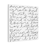 Amazing Grace Canvas, 1.25"