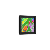 Jungle Dew Canvas, Framed