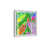 Jungle Dew Canvas, Framed