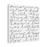 Amazing Grace Canvas, 1.25"