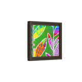 Jungle Dew Canvas, Framed