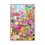 Oodles Of Doodles Canvas, Framed