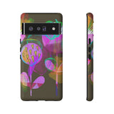 Neon Bloom Phone Case