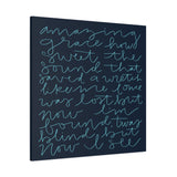 Amazing Grace Canvas (Navy)