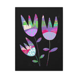 Grape Tulips Canvas, 1.25"