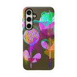 Neon Bloom Phone Case