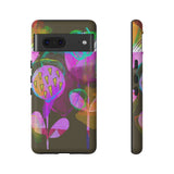 Neon Bloom Phone Case