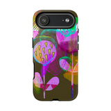 Neon Bloom Phone Case