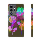 Neon Bloom Phone Case