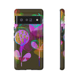 Neon Bloom Phone Case
