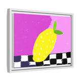 Lemon Candy Canvas, Framed