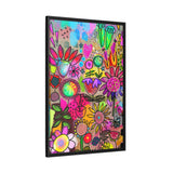 Oodles Of Doodles Canvas, Framed