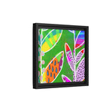 Jungle Dew Canvas, Framed