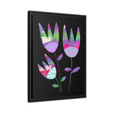 Grape Tulips Canvas, Framed