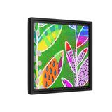 Jungle Dew Canvas, Framed