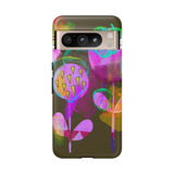 Neon Bloom Phone Case
