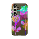Neon Bloom Phone Case