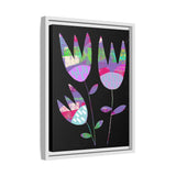 Grape Tulips Canvas, Framed