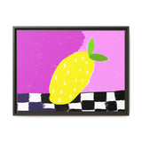 Lemon Candy Canvas, Framed