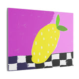 Lemon Candy Canvas, 0.75"