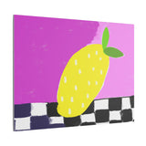 Lemon Candy Canvas, 0.75"