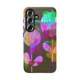 Neon Bloom Phone Case