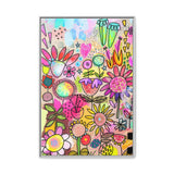 Oodles Of Doodles Canvas, Framed
