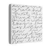 Amazing Grace Canvas, 0.75"