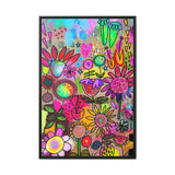 Oodles Of Doodles Canvas, Framed