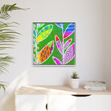 Jungle Dew Canvas, Framed