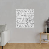 Amazing Grace Canvas, 0.75"