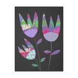 Grape Tulips Canvas, 0.75"