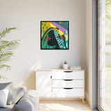 Sunny Storm Canvas, Framed