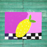 Lemon Candy Canvas, 0.75"