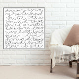 Amazing Grace Canvas, Framed