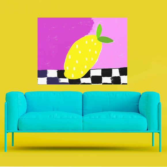 Lemon Candy Canvas, 0.75