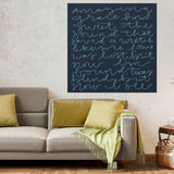 Amazing Grace Canvas (Navy)