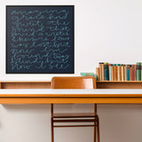 Amazing Grace Canvas (Navy), Framed
